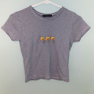 Ashlyn Poppy Crop Top